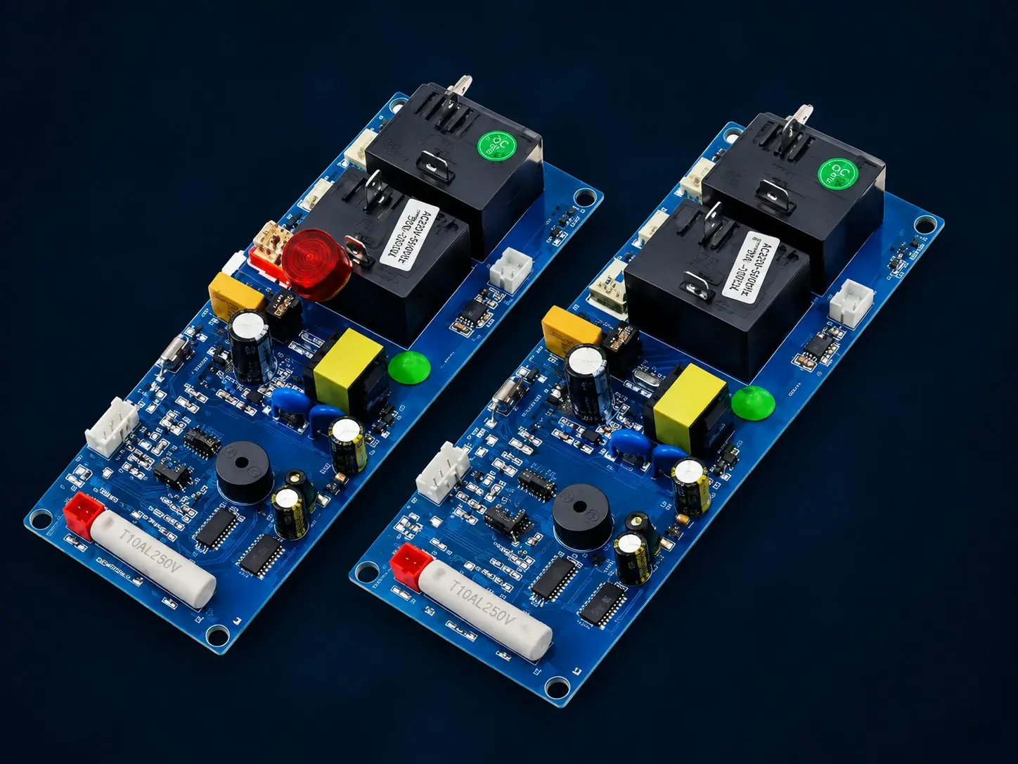 PCB y pantalla LED